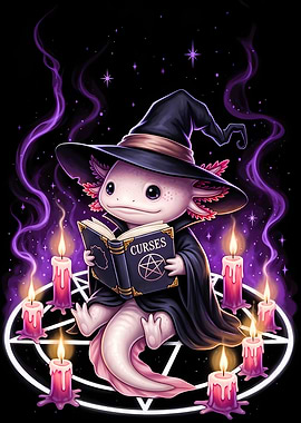 Axolotl Reading Book