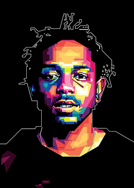 Kendrick Lamar Pop Art