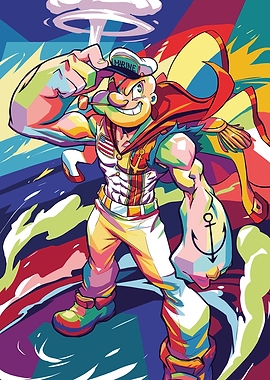 Pop Art Popeye the Sailor Man
