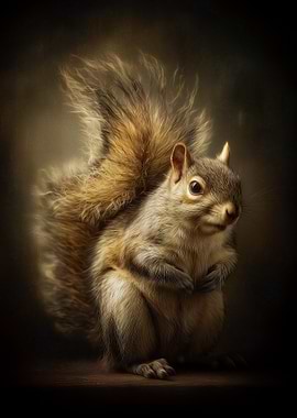Squirrel Portrait