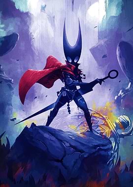 Hollow Knight character digital art