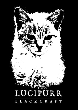 Lucipurr Blackcraft Cat