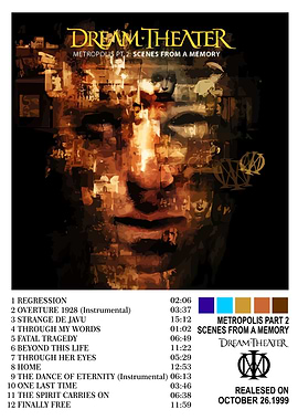 Dream Theater Metropolis Pt. 2 Album