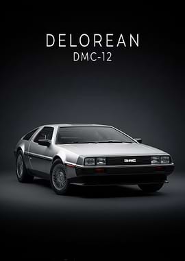 DMC-12 Car poster