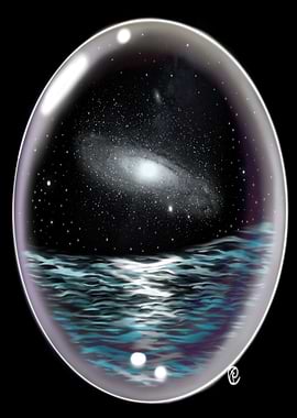 Galaxy and Ocean in a Bubble