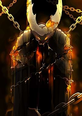Hollow Knight chained