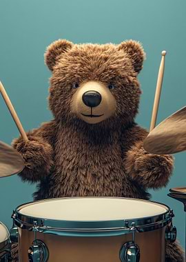 Teddy Bear Drummer