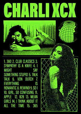 Charli XCX Album Cover Art