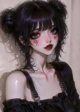 Gothic Lolita Style Portrait