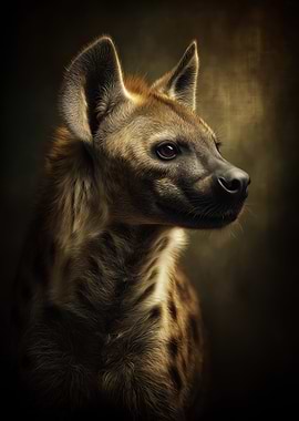 Hyena Portrait
