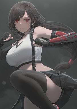 Tifa Lockhart with Buster Sword