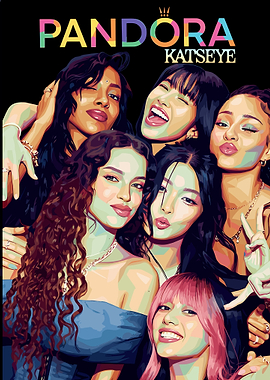 Pandora Katseye Group Portrait