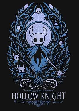 Hollow Knight Floral Design