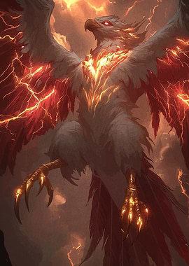 Fiery Phoenix Rising
