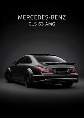 Mercedes-Benz CLS 63 AMG back
