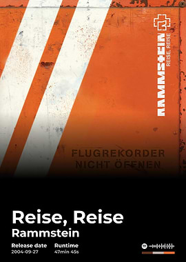 Rammstein Reise, Reise Album Cover