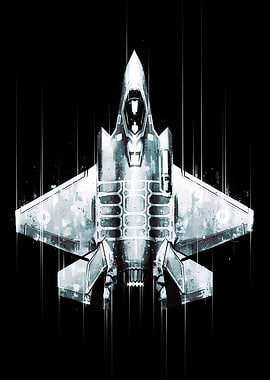 F-35 Fighter Jet Digital Art