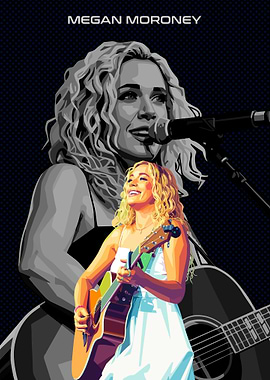 Megan Moroney Illustration