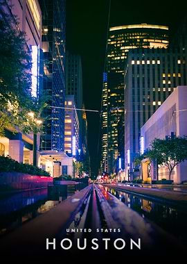 Houston at Night