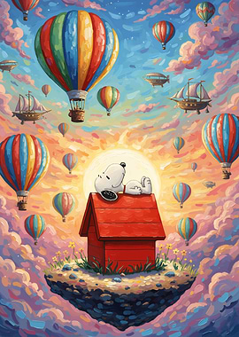 Snoopy's Dreamy Balloon Adventure