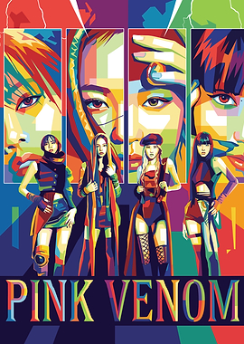Pink Venom - BLACKPINK Colorful Pop Art