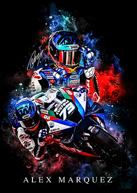 Alex Marquez Motorcycle Racing