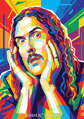Weird Al Yankovic Pop Art Portrait