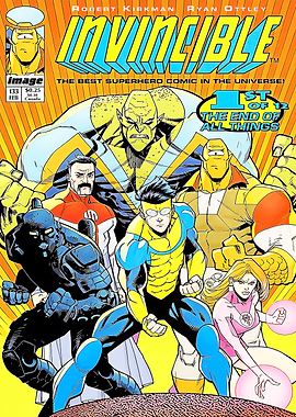 Invincible Comic Book Cover