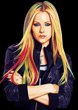 Avril Lavigne Portrait