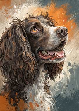 Springer Spaniel Portrait