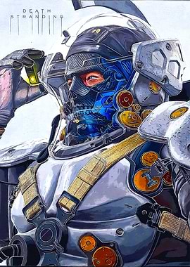 Death Stranding Sam Porter Bridges Artwork