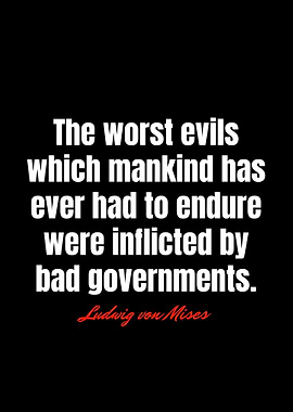 Ludwig von Mises Quote