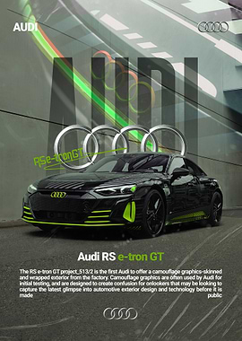 Audi RS e-tron GT Camouflage