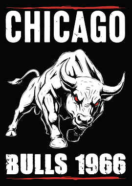 Chicago Bulls 1966 Graphic