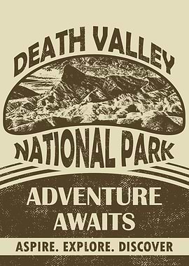 Death Valley National Park: Adventure Awaits Poster