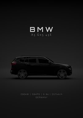 BMW X5 Go5 45E Car