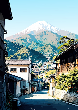 Mount Fuji Village Street View