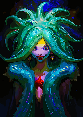 Sea Witch Portrait