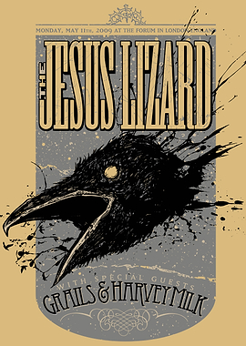 The Jesus Lizard Concert Poster