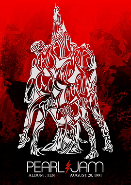 Pearl Jam Ten Album Art