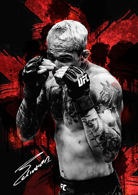 Charles Oliveira UFC Fighter Portrait