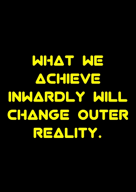 Inspirational Quote on Inner Achievement