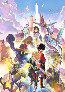 Final Fantasy IX Group Illustration