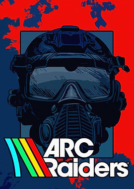Arc Raiders Helmet Poster