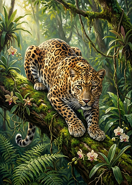 Leopard in Jungle