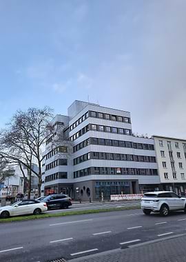 Modern Office Building Exterior View