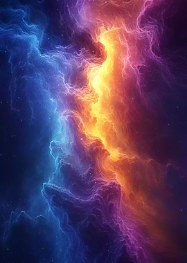 Colorful Nebula Cloud