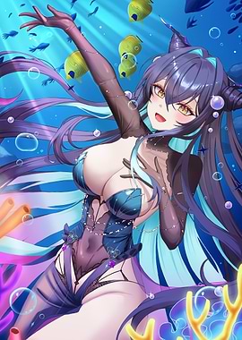 Little Mermaid Goddess Of Victory