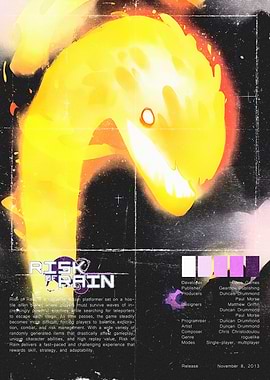 Risk of Rain Game Poster