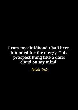 Nikola Tesla Quote on Clergy